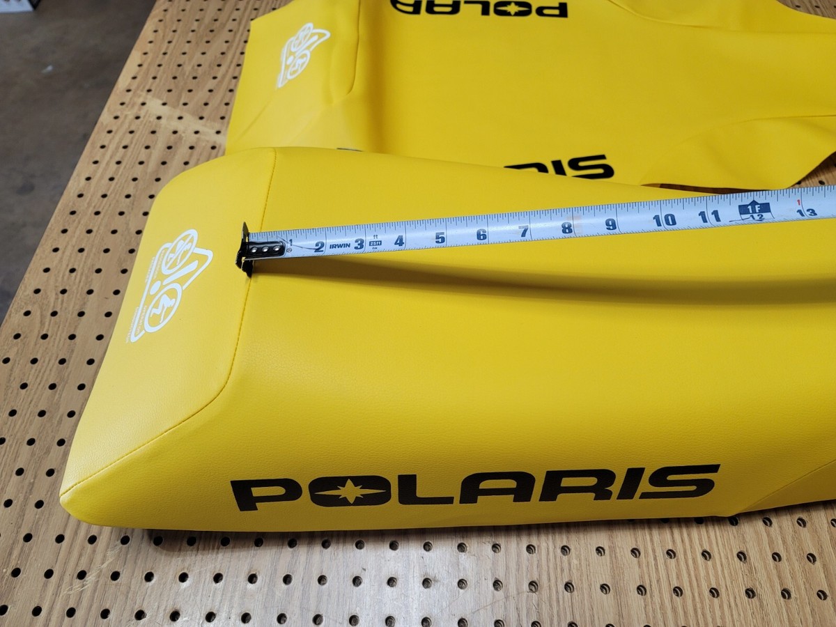 Polaris Trail Blazer 250 Seat Cover - Black Marine Vinyl, Waterproof (Fits 2004-2006) 12 thumbnail image