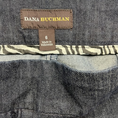 Dana Buchman Pants Womens 6 Blue NWT Slim Straight Dress Casual Active Chore Fit - Picture 9 of 16