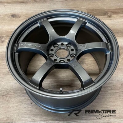 Rays Gram Lights 57DR 18x9.5 +22 5x114.3 HS Gunmetallic (Set of 4) WGIX22EHGP