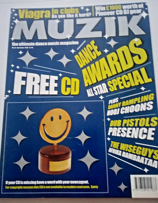 muzik magazine issue 42  - november 1998- excellent copy
