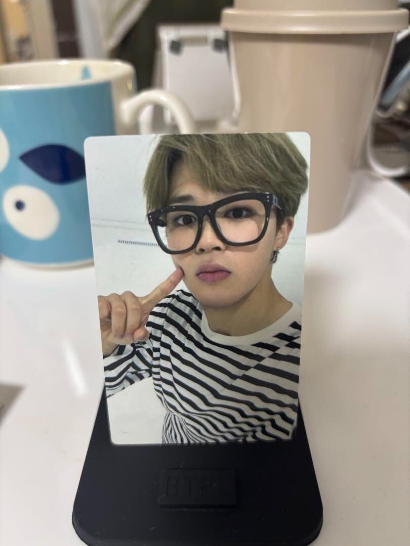BTS JIMIN MEMORIES OF 2017 Bluray enclosed Trading Photocard
