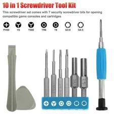 Screwdriver Set Repair Tool Kit For Nintendo Switch N64 NES Joy-con Wii Triwing