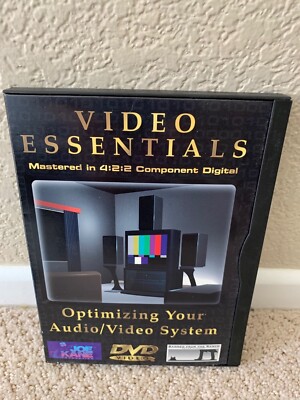ビデオ・エッセンシャル・オプティマイジング VIDEO ESSENTIALS Optimizing Your Audio Video System Mastered in 4:2:2 Component Digital Video Essentials: Optimizing Your Audio/Video System (DVD