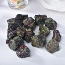 Raw Rough Dragon Bloodstone Jasper Chunk Healing Crystal Rock Specimen Gift 1PCS