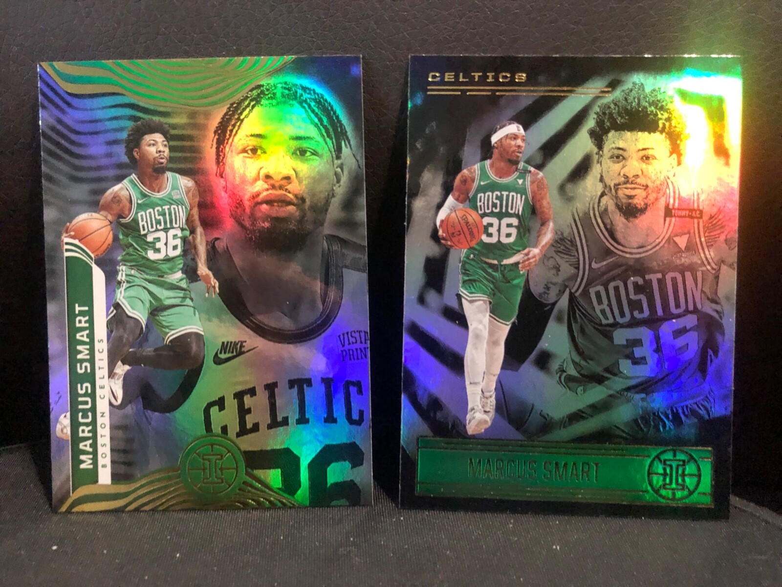 2021-22 Panini Illusions Marcus Smart #4  & 2021 ILLusions #84 Celtics