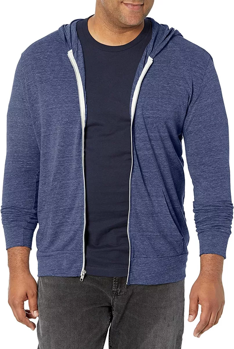 Alternative men's eco clearance zip hoodie sweatshirt