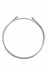 Stainless Steel ABS Block to Rear Brake Line(s). Cut To Length with Fittings