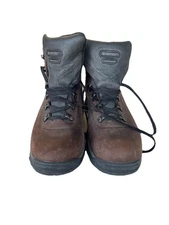 Hi-Tec Altitude IV Waterproof Hiking Brown Leather Boots Size 9.5