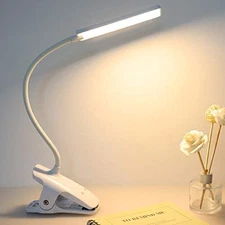 USB Rechargeable LED Reading Light Clip