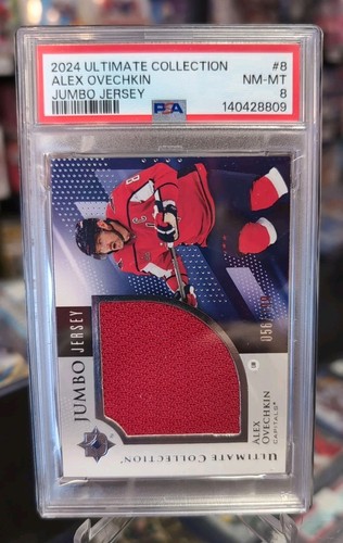 Alex Ovechkin [Jumbo Jersey] #8 2024 Ultimate Collection card