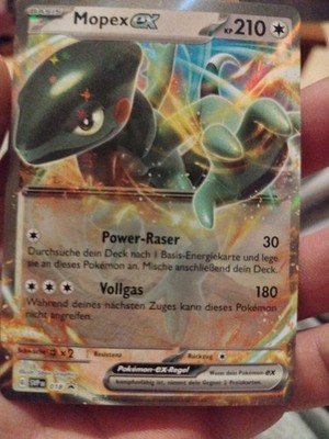 Pokemon Mopex ex | Deutsch SVP DE 018 Black Star Promo | Near Mint