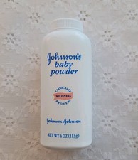 New Johnson  Johnson's Baby Powder TALC Original 4 oz Made In USA 1996