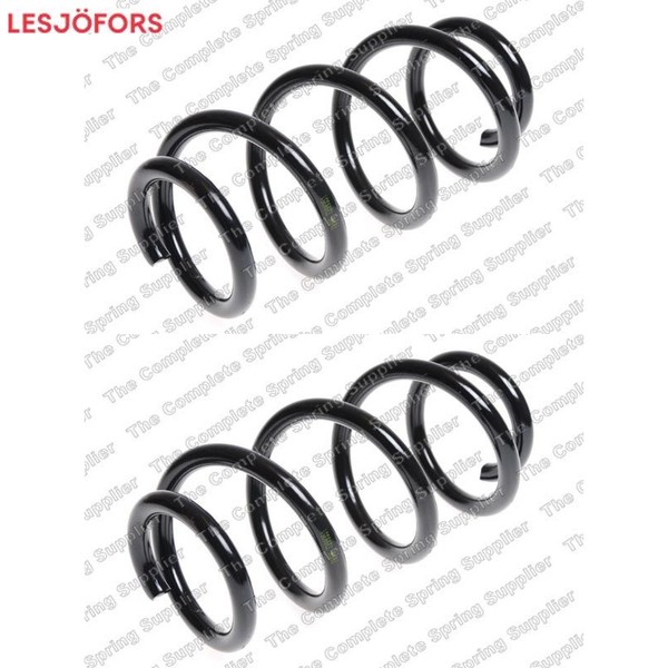 2X Fahrwerksfeder LesjÖFors 4004280 2 Federn Satz Federnsatz FüR Audi-image