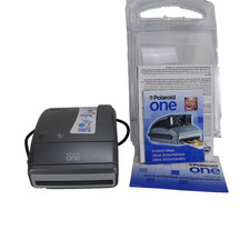 Polaroid One Camera with Strap and Manual Instant Camera VG Condition