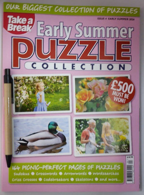 Take a Break Seasonal Puzzle Collection magazine #4 Early Summer Issue 2026