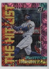 2022 Panini Donruss The Hit List Pink Fireworks Jose Altuve #THL-10 19am