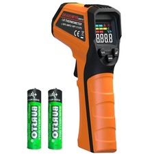 Infrared Thermometer Laser Temperature Gun for Griddle,Grill,Pizza Oven,Candy...