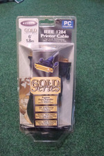 Belkin PC Compatible Gold Series 6 ft. IEEE 1284 Printer Cable Vintage