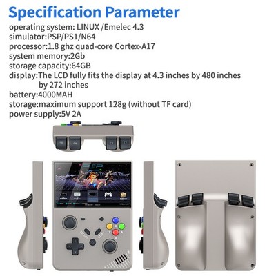 M18 Handheld Video Game Console R43 PRO 4.3 HD Screen Mini