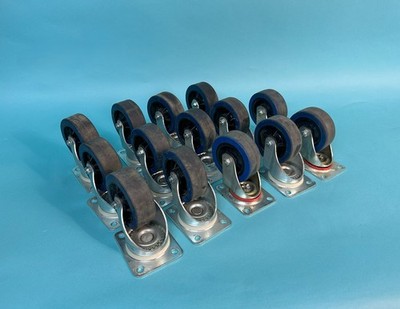 LOT OF 14 SICASE CASTERS: 4 , 100x36 |010-8878317