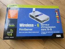 Cisco-Linksys WPS54G Wireless-G 802.11g Print Server.