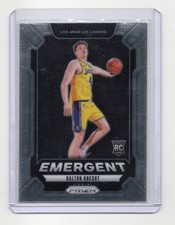 2024-25 Panini Prizm #10 Dalton Knecht Emergent Prizms Silver