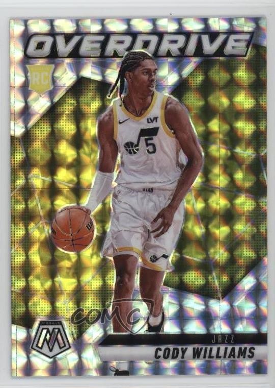 2024-25 Panini Mosaic Overdrive Cody Williams #23 1oa8