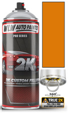 2K Direct Gloss Paint RAL Colours Aerosol Spray Touch Up Metal Wood Plastic PVC
