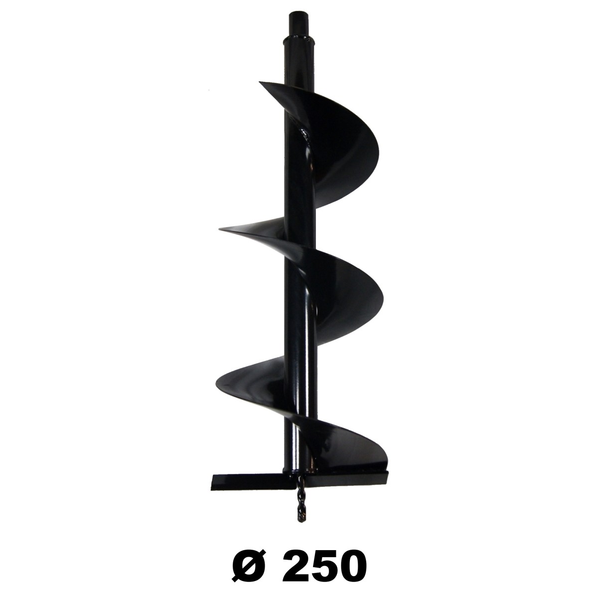Mèche de tarière thermique 250mm accessoire de forage hélicoïdal pour mototarière de jardin