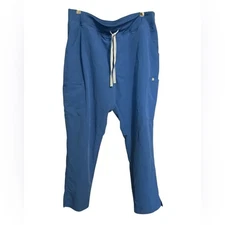 Women's Figs Blue Skinny Leg Scrub Pants