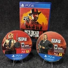 Red Dead Redemption II PS4 2 Disc Set Case & Discs Rockstar Games Western