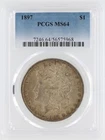 1897 Morgan Silver Dollar PCGS MS64 S$1 Philadelphia Minted No Reserve
