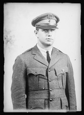 Photo:1910s Military Officer Portrait Uniform Cap Studio Photo
