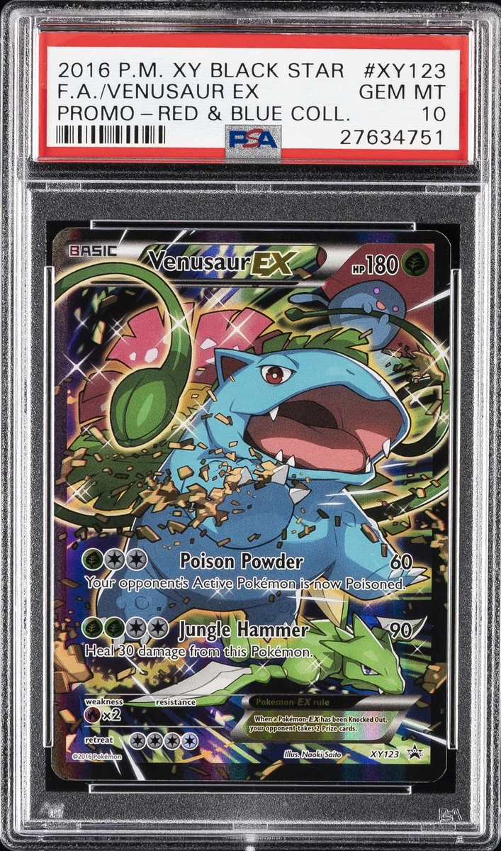 Venusaur Pokémon TCG Professional Sports Authenticator (PSA