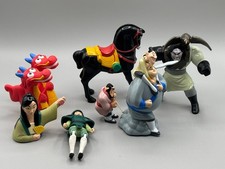 Vintage McDonald's Happy Meal 1998 Disney Mulan Action Figures Mixed Set of 7