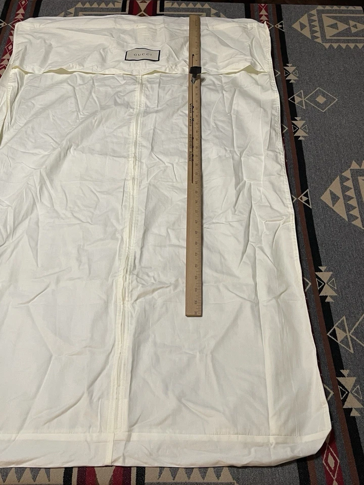 Gucci Bolso de Ropa Viaje Blanco Ropa Traje Chaqueta Estuche M4 Foto 3 de 4