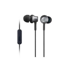 Sony MDR-EX650AP Closed Dynamic In-Ear Headphones w/ Mic Brass Black NEW Japan