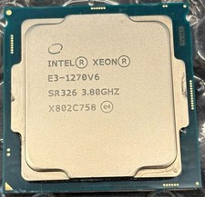 Intel Xeon E3-1270 V6 SR326 3.80GHz Quad-Core 4C 8T CPU Processor 72W LGA1151