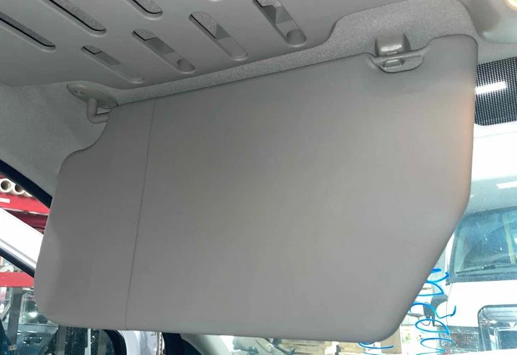 2014-2023 Ford Transit Connect Left Driver Sun Visor Gray - Image 2 of 2