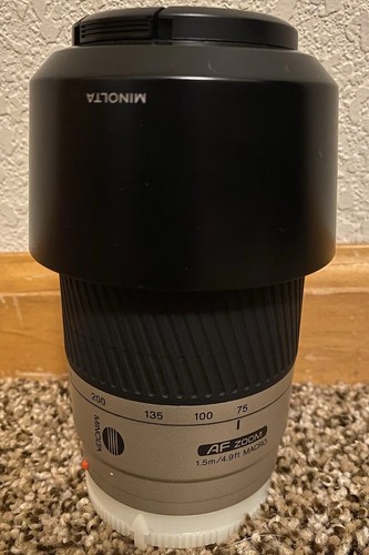 Minolta MAXXUM 530si RZ Camera W/MAXXUM AF ZOOM 75-300mm 1:4(22) Lens - Picture 14 of 16