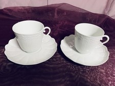 Limoges Giraud  2 x Kaffeetasse mit Untertasse