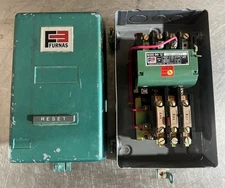 Vintage Powermatic Wood Lathe Model 90 Motor Starter. Furnas Cat No 14BF32BC71