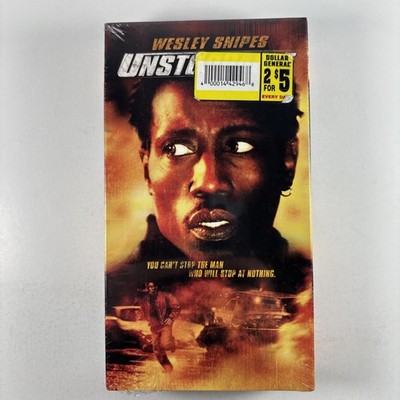 Unstoppable (VHS, 2004) Video Tape NEW Sealed Wesley Snipes Action
