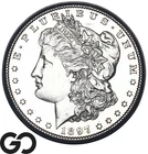 1897-S Morgan Silver Dollar Coin, Proof-Like Solid Gem BU++