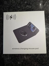 Fast Wireless Charging Pad 10W  Poldable Wireless Charger Gaming Mouse Mat NEW