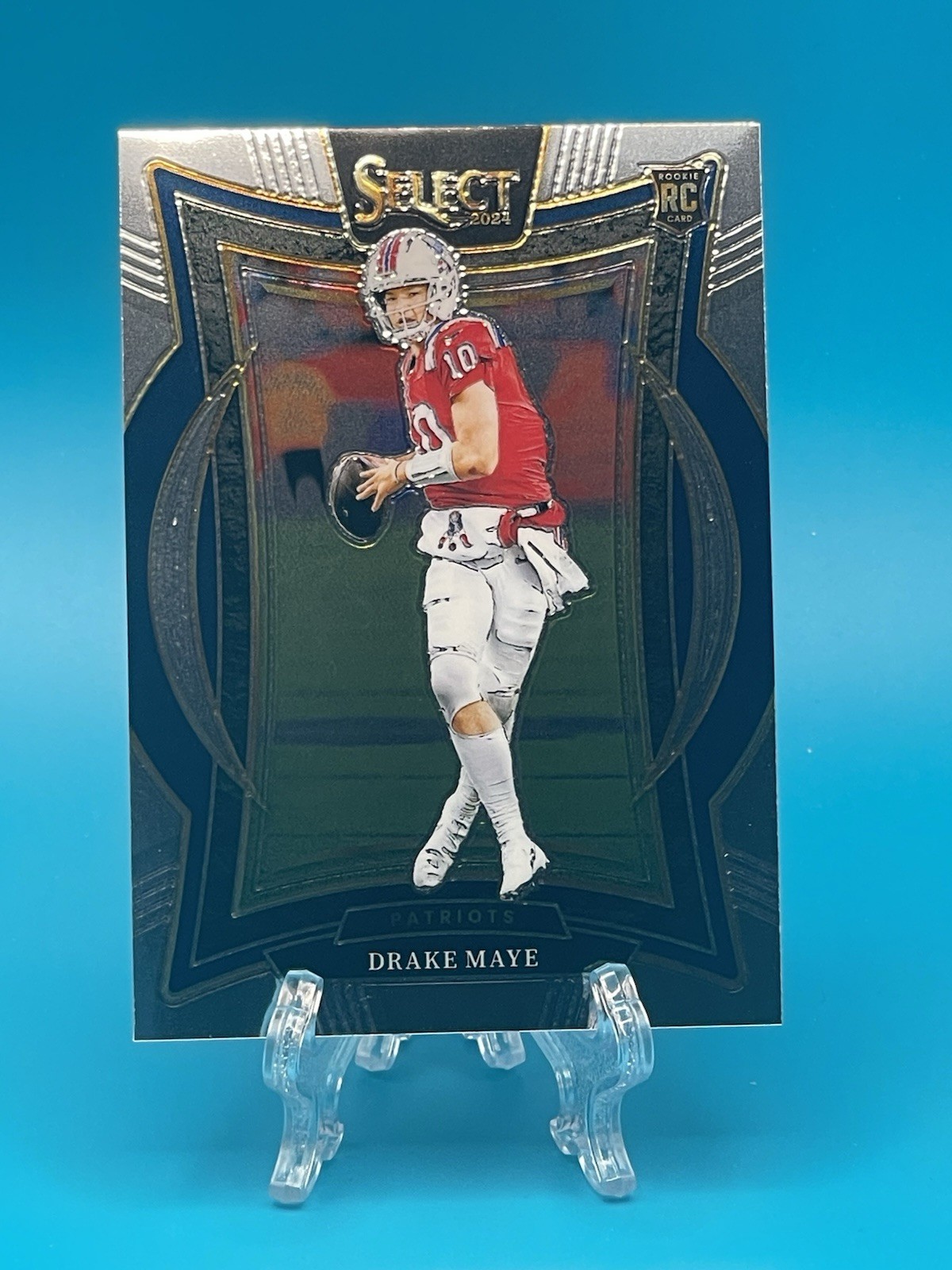 2024 Panini Select Drake Maye #27 (RC) New England Patriots