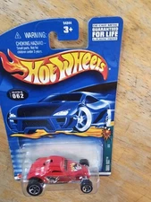 Hot Wheels Sooo Fast, Red; 2002 Spares 'N Strikes Series 4/4 Collector No. 062
