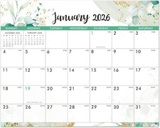 2026-2027 Magnetic Calendar - 2026-2027 Calendar, Magnetic Calendars for Fridge