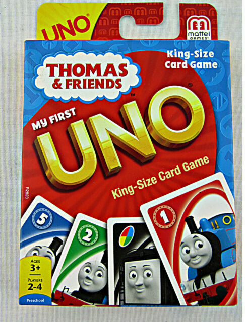 Mattel Games R23 Thomas And Friends My First Uno King Sz Card Game For Sale Online Ebay