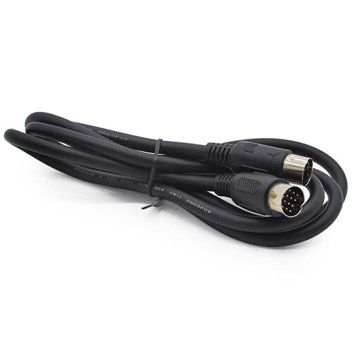 Cable Din Midi de 13 pines 5 pies para Fender Stratocaster Roland GC-1 GR20 GR30 VG33 GK - Imagen 4 de 4